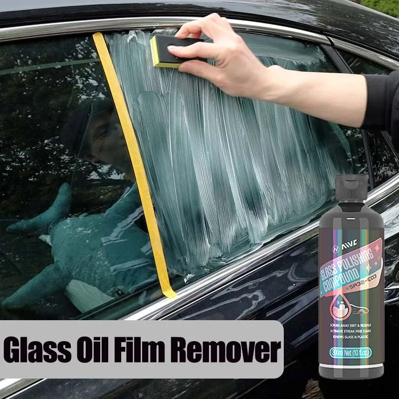 Car Glass Oil Film Remover Aivc  Glass Polishing Compound Windshield Cleaner Car Glass Polishing Clear Window Auto Detailing - Dein Shop - dauerhaft günstig!