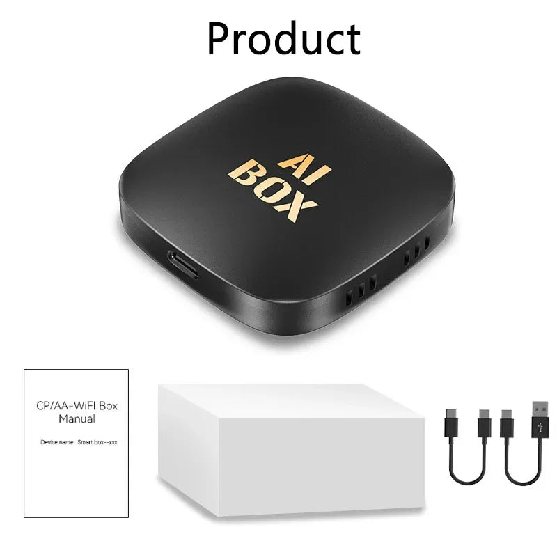 Android 13 Ai Box Wired to Wireless Carplay Android Auto Adapter WiFi For Youtube Nexflit Cars Smart Ai Box Bulit in Play Stroe - Dein Shop - dauerhaft günstig!