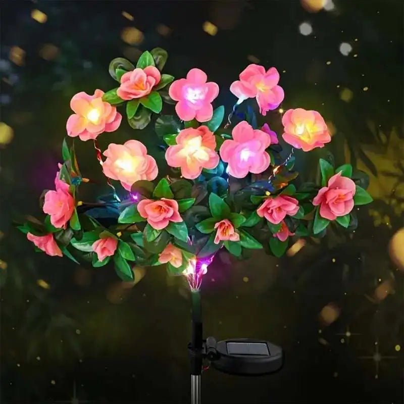 LED Azalea Solarleuchten – Wasserdichte Gartenlichter für Weg, Terrasse & Rasen – Dekorative Außenbeleuchtung für Ihren Garten - Dein Shop - dauerhaft günstig!