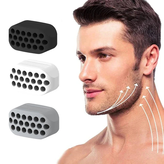 Silicone Jaw Line Exerciser Jawline Chew Ball Fitness Facial Toner Face And Neck Muscle Trainer Chin Cheek Exercise Jawliner - Dein Shop - dauerhaft günstig!