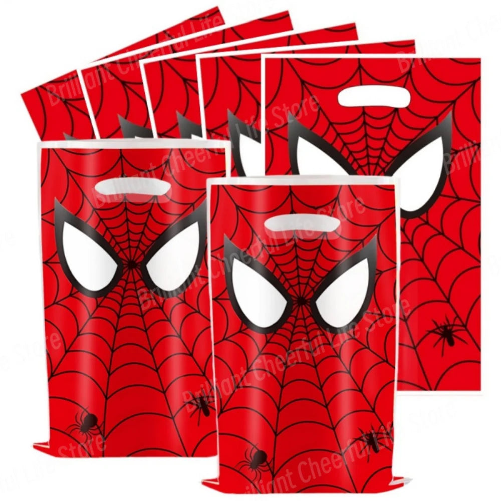 SpiderMan Birthday Decorations Superhero Disposable Tableware Banner Balloons Kids Boys Baby Shower Spider Party Event Supplies - Dein Shop - dauerhaft günstig!