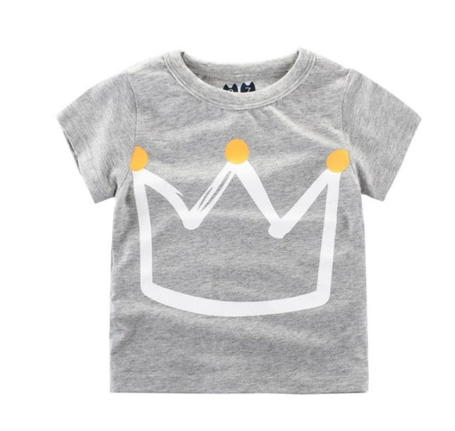 Neu im Sommer: Koreanisches Kinder T-Shirt aus Baumwolle für Jungen – Bequeme Kurzarmmode für kleine Entdecker