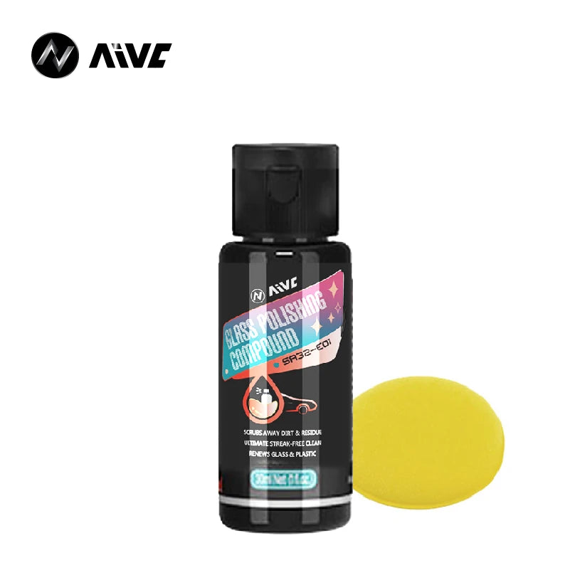 Car Glass Oil Film Remover Paste Aivc Auto Windshield Water Spot Stain Removal Window Polish Cleaner Waterproof Car Detailing - Dein Shop - dauerhaft günstig!