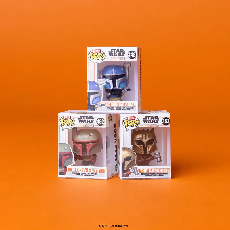 Funko Bitty Pop The Mandalorian: Star Wars Mystery Blind Bags – Mini Figuren & Sammlerstücke für Kinder Geschenke