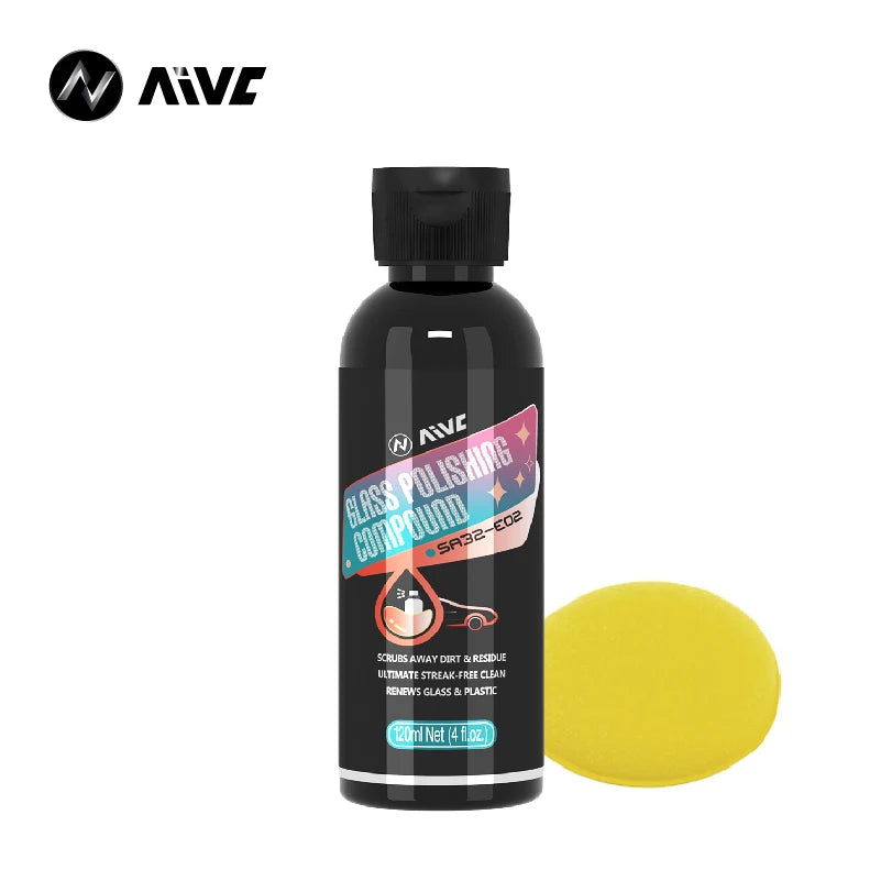 Car Glass Oil Film Remover Paste Aivc Auto Windshield Water Spot Stain Removal Window Polish Cleaner Waterproof Car Detailing - Dein Shop - dauerhaft günstig!