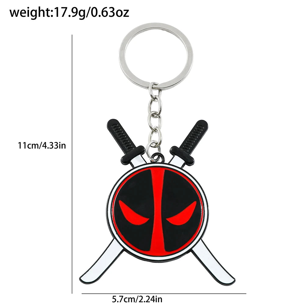 2pcs Marvel Film Deadpool & Wolverine Halskette beste Freunde Set Split Herz zusammenpassende Anhänger Schlüsselanhänger für Fans Zubehör Geschenk - Dein Shop - dauerhaft günstig!