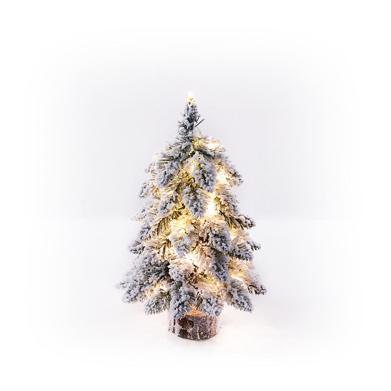 Mini Weihnachtsbaum mit Frost Schnee-Effekt