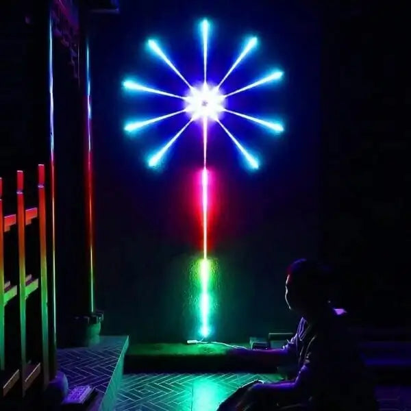 RGB Feuerwerk LED Streifen - Bluetooth Smarter Neon Strip mit APP Steuerung - Dein Shop - dauerhaft günstig!