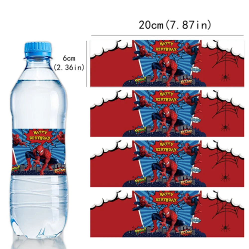 SpiderMan Birthday Decorations Superhero Disposable Tableware Banner Balloons Kids Boys Baby Shower Spider Party Event Supplies - Dein Shop - dauerhaft günstig!