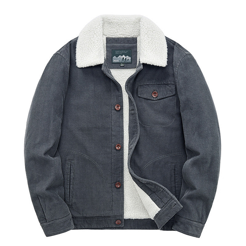 Stilvolle Herren Retro Cord Jacket: Fashion-Statement mit Vintage-Charme