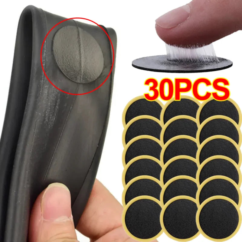 Bicycle Tire Repair Patch Glue-Free Adhesive Quick Repairing Tyre Protection Patch for Mountain Road Bike Inner Tyre Repair Pads - Dein Shop - dauerhaft günstig!