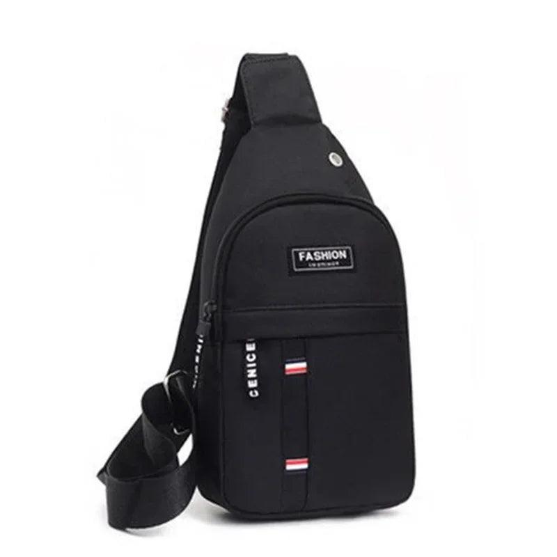 2023 Neue Brusttasche Messenger Pack Männer Einfaches Nylon Mode Wasserdicht Eine Schulter Crossbody Tasche - Dein Shop - dauerhaft günstig!