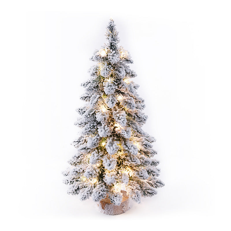 Mini Weihnachtsbaum mit Frost Schnee-Effekt