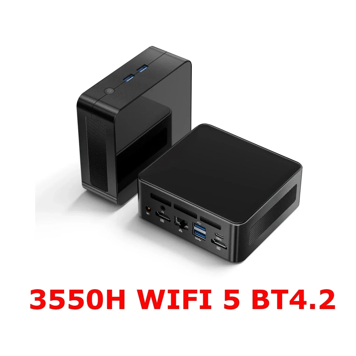 Chatreey  AN2P Mini PC R5 5625U/3550H Gaming Desktop Computer NVME SSD WIFI6 HD Windows 11 Pro - Dein Shop - dauerhaft günstig!