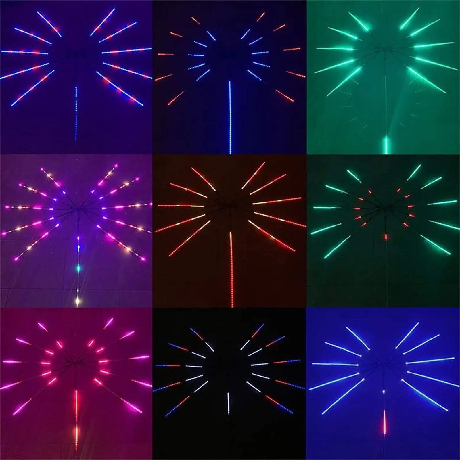 RGB Feuerwerk LED Streifen - Bluetooth Smarter Neon Strip mit APP Steuerung - Dein Shop - dauerhaft günstig!