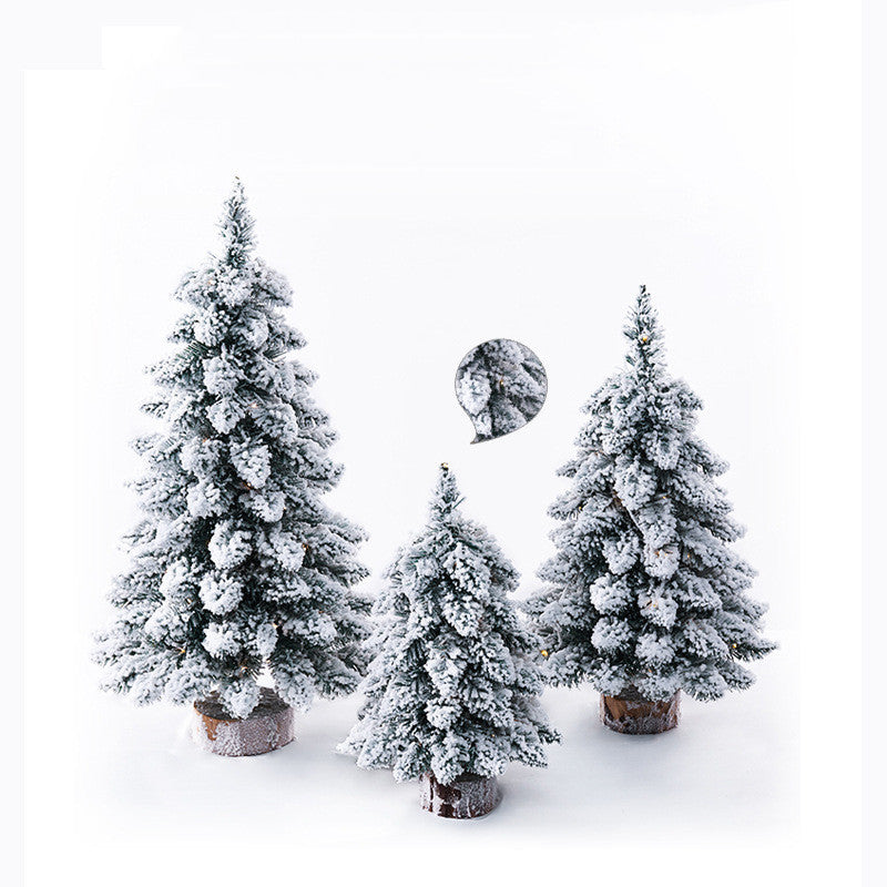 Mini Weihnachtsbaum mit Frost Schnee-Effekt