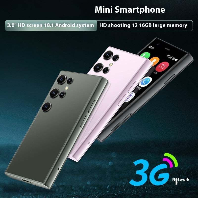 S23PRO & XS15 Mini Smart Small Mobile Phone 30 Screen 2G 16G Android 3G Network WIFI - Dein Shop - dauerhaft günstig!