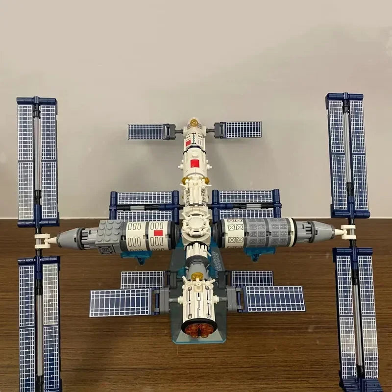 Keeppley China Aerospace Tiangong Space Station Building Blocks: Ein Trendy Spielzeugmodell für Jungen und Sammler - Dein Shop - dauerhaft günstig!