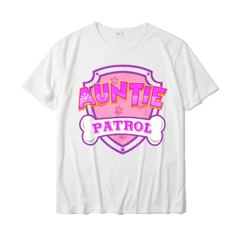 Chaos-Kapitän: Lustiges Auntie Patrol T-Shirt für Dog Moms & Dads – Perfektes Geschenk für Geburtstagsfeiern - Dein Shop - dauerhaft günstig!