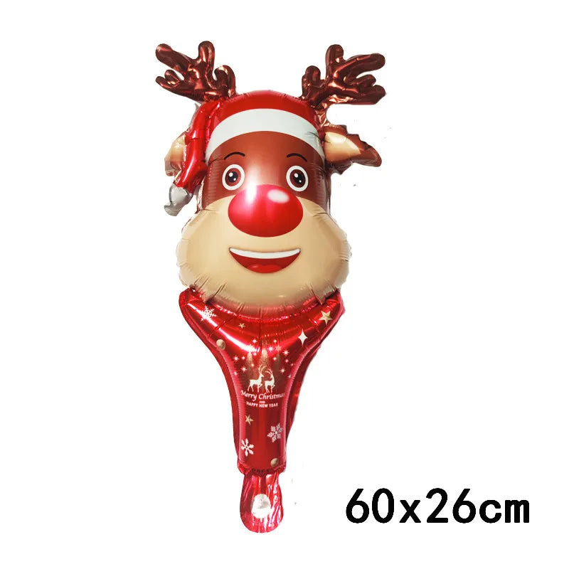 Festlicher Riesen-Lebkuchenmann Ballon – Zauberhafte Weihnachtsdeko für Kinder und Neujahrsfeiern - Dein Shop - dauerhaft günstig!