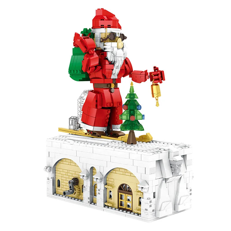 1039PCS Christmas Series Modellbau-Blocks für Santa Claus – Die perfekte Geschenkidee für die Feiertage - Dein Shop - dauerhaft günstig!