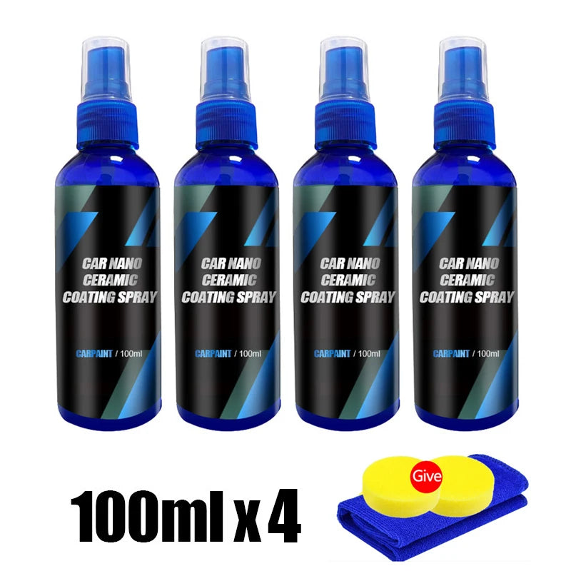 9H Ceramic Car Coating Hydrochromo Paint Care Nano Top Quick Coat Polymer Detail Protection Liquid Wax Car Care - Dein Shop - dauerhaft günstig!