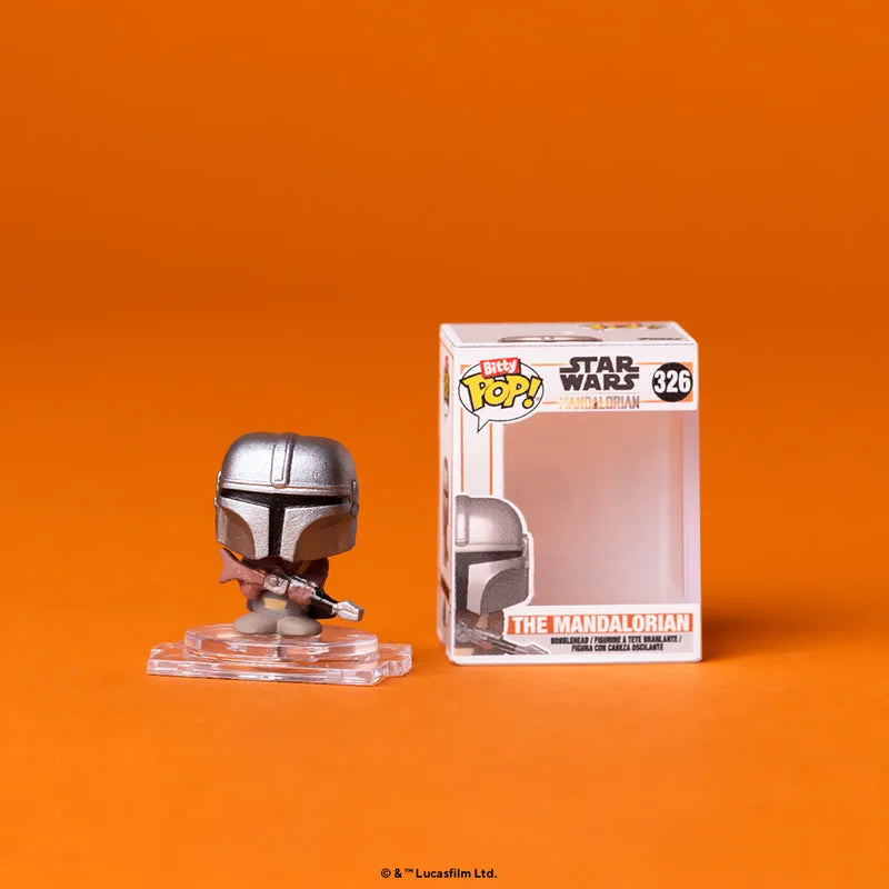 Funko Bitty Pop The Mandalorian: Star Wars Mystery Blind Bags – Mini Figuren & Sammlerstücke für Kinder Geschenke