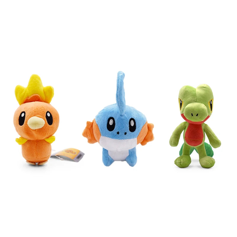 Hochwertige Pokémon-Peluches: Mudkip, Torchic und Treecko – Die perfekten Kawaii-Geschenke für Kinder! - Dein Shop - dauerhaft günstig!