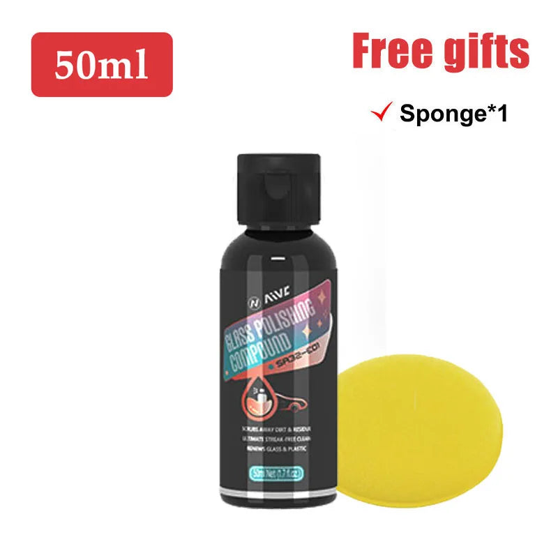 Car Glass Oil Film Remover Aivc  Glass Polishing Compound Windshield Cleaner Car Glass Polishing Clear Window Auto Detailing - Dein Shop - dauerhaft günstig!