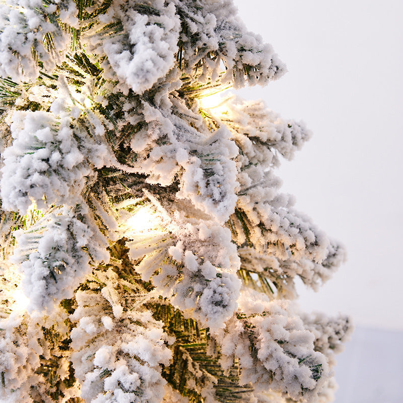 Mini Weihnachtsbaum mit Frost Schnee-Effekt