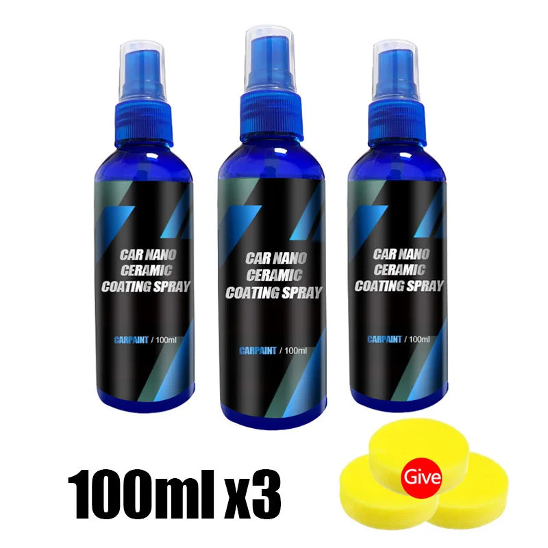 9H Ceramic Car Coating Hydrochromo Paint Care Nano Top Quick Coat Polymer Detail Protection Liquid Wax Car Care - Dein Shop - dauerhaft günstig!