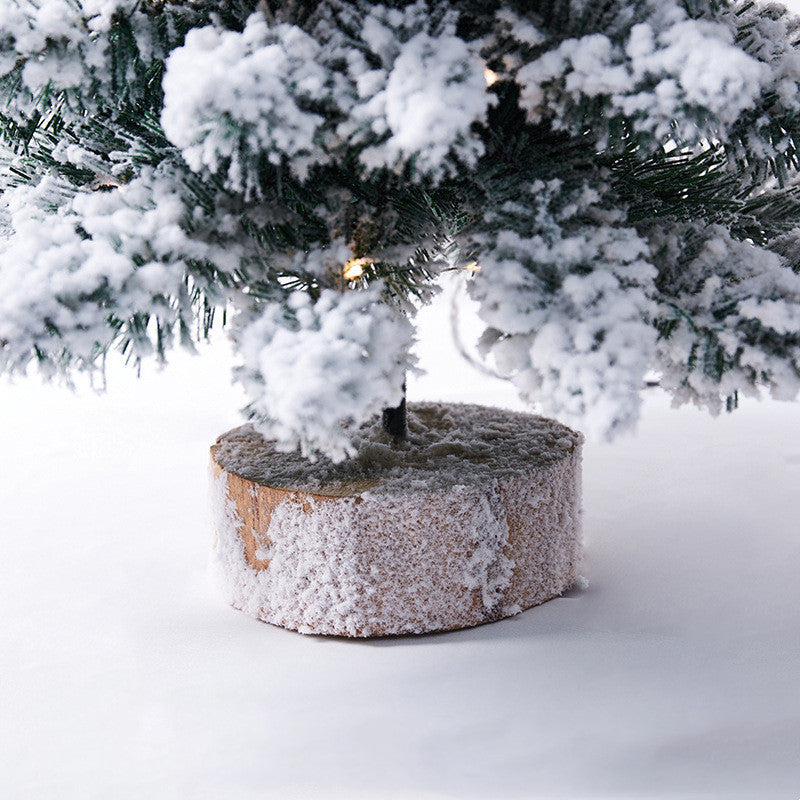 Mini Weihnachtsbaum mit Frost Schnee-Effekt