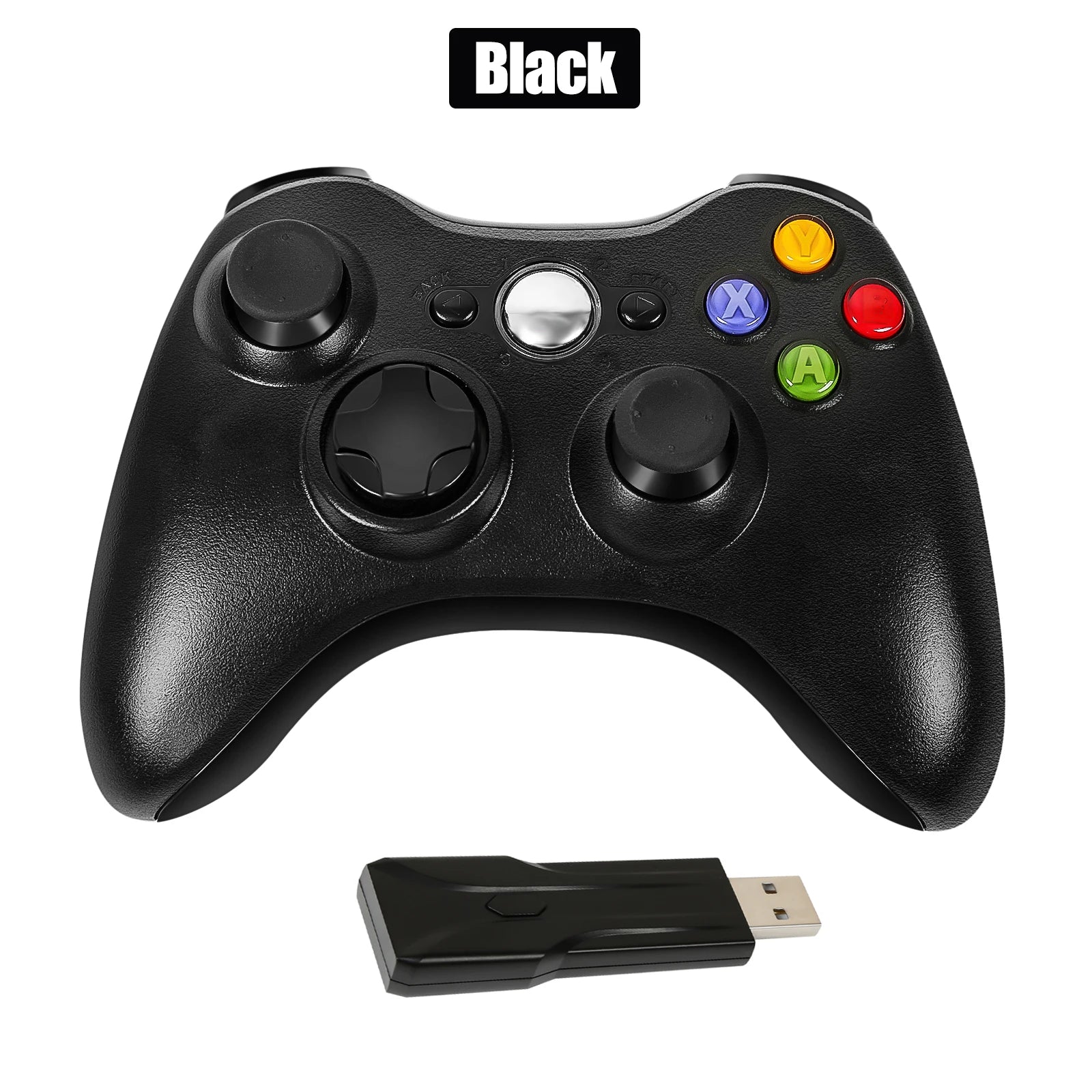 2.4G Wireless Controller für Xbox 360/360 Slim/PC Gamepad Videospiel 3D Rocker Dual Vibration Sensing Konsole Gaming Zubehör - Dein Shop - dauerhaft günstig!