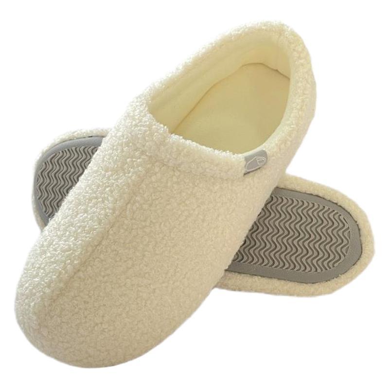 Bequeme Damen-Pantolette aus weichem Memory Foam mit Polarfleece – Perfekter Komfort für Zuhause