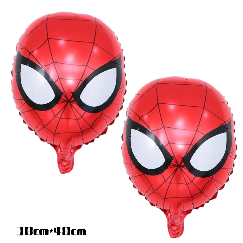 SpiderMan Birthday Decorations Superhero Disposable Tableware Banner Balloons Kids Boys Baby Shower Spider Party Event Supplies - Dein Shop - dauerhaft günstig!