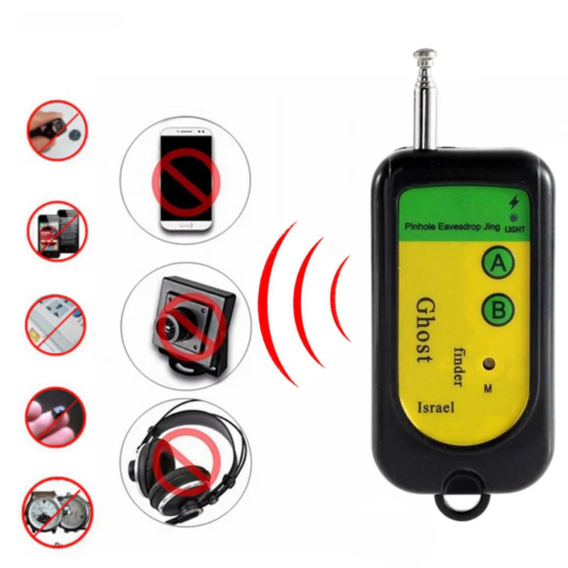 All-in-One Anti-Spy RF Signal Detector – GPS Tracker & Versteckte Kamera Finder für Sicherheitsbewusste! - Dein Shop - dauerhaft günstig!