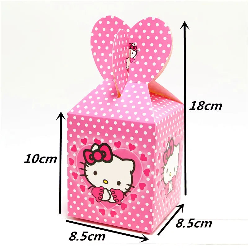 Hello Kitty Popcornbox - Verspielte Geburtstags-Deko in Pink für Kindergeburtstage - Geschenkbox für Kekse, Schokolade & Süßigkeiten - Dein Shop - dauerhaft günstig!