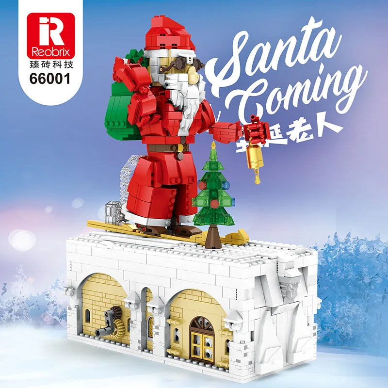 1039PCS Christmas Series Modellbau-Blocks für Santa Claus – Die perfekte Geschenkidee für die Feiertage - Dein Shop - dauerhaft günstig!