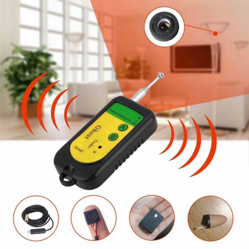 All-in-One Anti-Spy RF Signal Detector – GPS Tracker & Versteckte Kamera Finder für Sicherheitsbewusste! - Dein Shop - dauerhaft günstig!