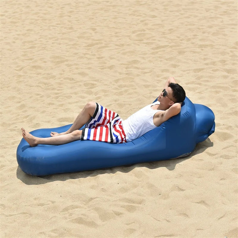 Praktisches Wasserinflatables Sofa: Tragbares Outdoor-Luftsofa für Strand, Camping und mehr - Dein Shop - dauerhaft günstig!