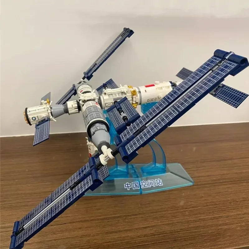 Keeppley China Aerospace Tiangong Space Station Building Blocks: Ein Trendy Spielzeugmodell für Jungen und Sammler - Dein Shop - dauerhaft günstig!