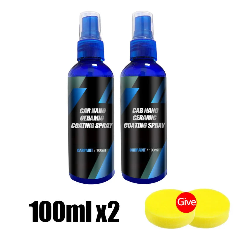 9H Ceramic Car Coating Hydrochromo Paint Care Nano Top Quick Coat Polymer Detail Protection Liquid Wax Car Care - Dein Shop - dauerhaft günstig!