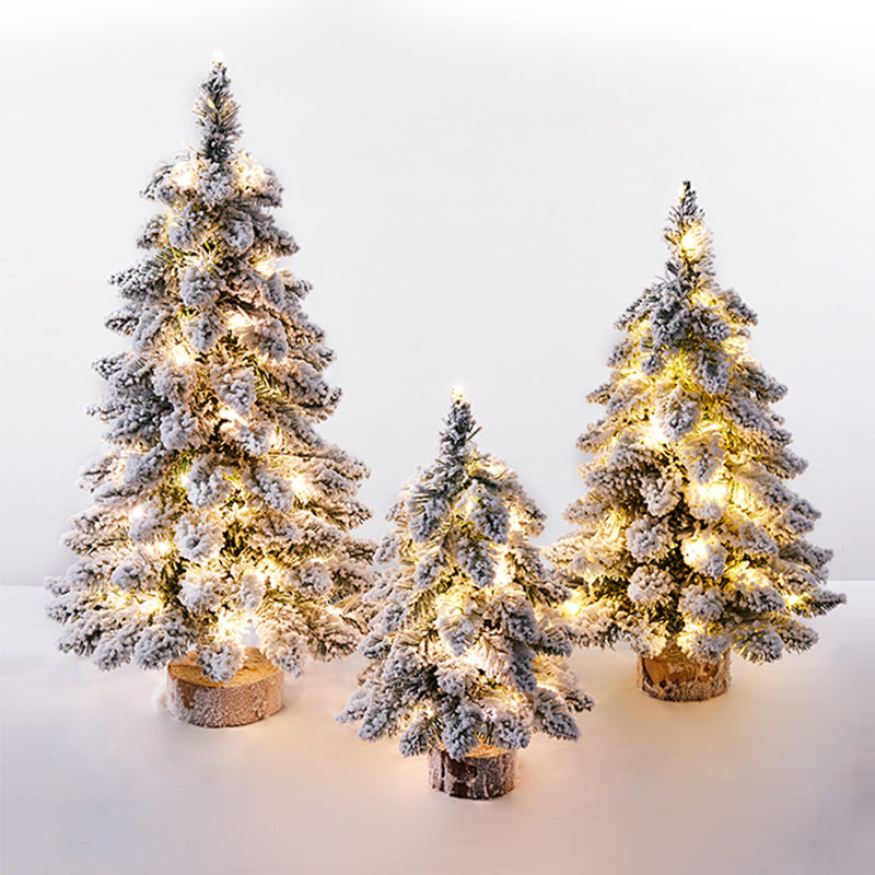 Mini Weihnachtsbaum mit Frost Schnee-Effekt