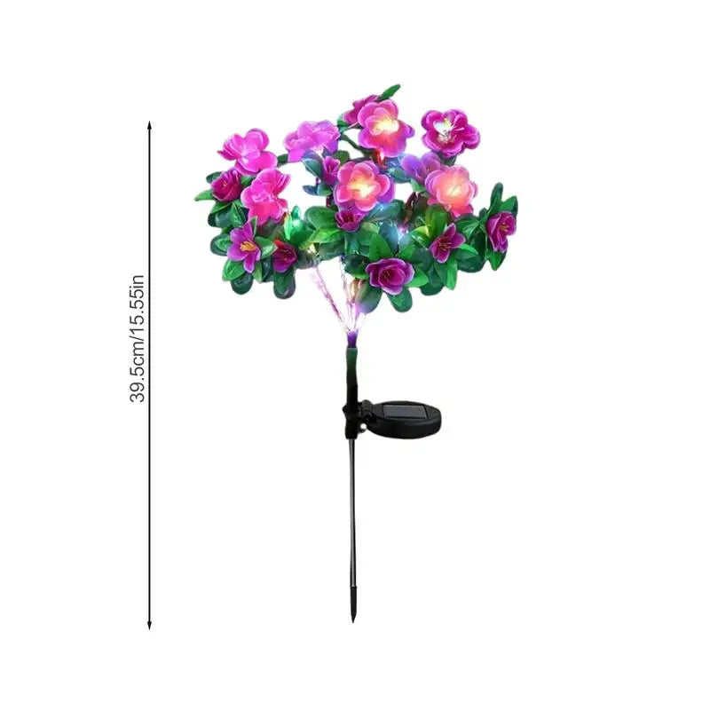 LED Azalea Solarleuchten – Wasserdichte Gartenlichter für Weg, Terrasse & Rasen – Dekorative Außenbeleuchtung für Ihren Garten - Dein Shop - dauerhaft günstig!