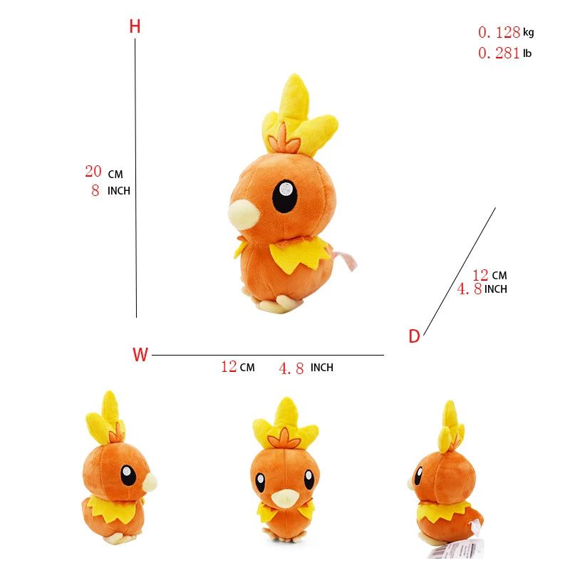 Hochwertige Pokémon-Peluches: Mudkip, Torchic und Treecko – Die perfekten Kawaii-Geschenke für Kinder! - Dein Shop - dauerhaft günstig!