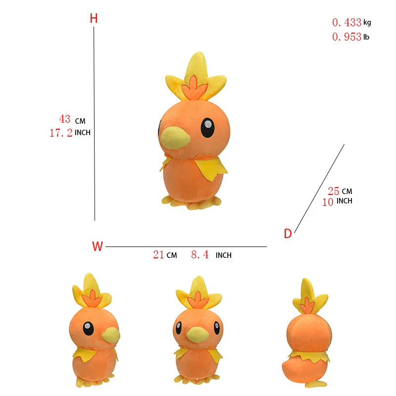 Hochwertige Pokémon-Peluches: Mudkip, Torchic und Treecko – Die perfekten Kawaii-Geschenke für Kinder! - Dein Shop - dauerhaft günstig!